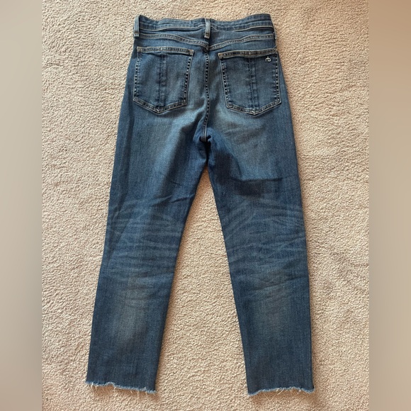 Rag & Bone High Waist Straight Leg jeans - Picture 6 of 7